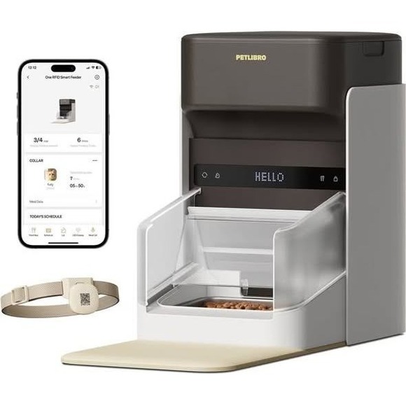 Petlibro Other - Petlibro One RFID Smart Pet Feeder Automatic WiFi App Controlled with Collar Tag